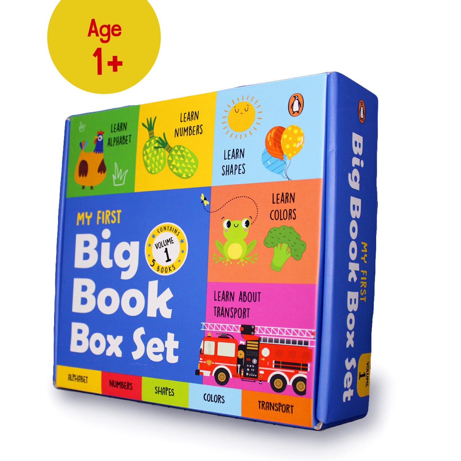 Picture of My First Big Book Box – Volume 1 (5 Books Tuck-Box) (Penguin Early Learning Series)