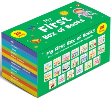 Picture of My First Box of Books (Penguin Early Learning Library) A Boxset of 20 Illustrated Board Books | Ideal Gift for Kids, Toddlers - Penguin Books