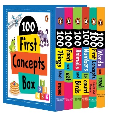 Picture of 100 First Concepts Box Set (6 Books Box-Set) (Penguin Early Learning Series)